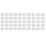 Premier Realistic and Bright White Flickering Flameless LED Tea Light Candles For Halloween, Weddings, Festivals, Decoration, and Christmas etc