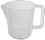 Plastic Clear Measuring Jug Cups Pint 1 Baking Kitchen Cooking Water Mixing