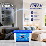 20 x Moisture Absorber 500ml Dehumidifier Damp Trap Crystals for Home Mould Condensation Wardrobe Bathroom Caravan