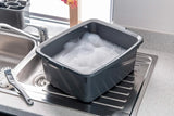 Addis 12L Plastic Washing Up Bowl Large Rectangular Kitchen Basin Sink Bowl