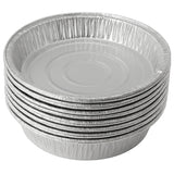 Large Aluminium Foil Flan Pan Tray Dish Bake Oven Cook BBQ Buffet 6 - 30 Dishes