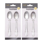 12 x Stainless Steel Teaspoons Everyday Tea Spoon Set Coffee Drink Kitchen Home