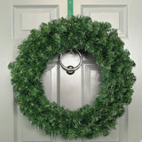 50cm Diameter Plain Green Artificial Imperial Pine Christmas Wreath Decoration