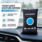 Car Home Dehumidifier Large Reusable Dry Bag Moisture Absorber Pad for Cars, Wardrobes, Bedrooms & Small Spaces 300g - 1000g