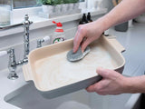 3pk Stainless Steel Scourers Heavy Duty Wire Pads Kitchen Pan Cleaning Scrub