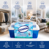 Reusable Dehumidifier Moisture Absorber Trap 500ml & Refill Crystals (2KG / 2.5KG) | Damp & Condensation Control