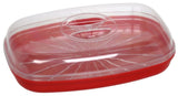 Pendeford Microwave Fish Steamer & Poacher Plastic Vegetable Steamer Dish 27cm