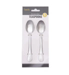 12 x Stainless Steel Teaspoons Everyday Tea Spoon Set Coffee Drink Kitchen Home