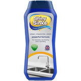 Shiny Sinks Sink Cleaner 250ml – Lemon Scent Multi-Surface Cleaner for Ceramic, Stainless Steel & Granite – Removes Grease, Limescale & Water Marks