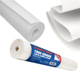 Paintable Lining Paper For New & Damaged Ceiling Walls Plain White Backing Covering Wallpapers - Various sizes - 800 Grade 10m - 2000 Grade 10m