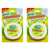 FRIDGE FRESHENER KITCHEN ODOUR ELIMINATOR REMOVES SMELL LEMON FRESH SCENTED NEW
