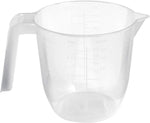 Measuring Jug Plastic Kitchen Bar Baking Cooking Stackable Handle 2L
