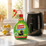 Air Fryer Cleaner Elbow Grease Degreaser Spray Lemon Bottle Clean Wipe 500ml