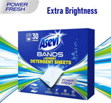 Laundry Detergent Sheets Washing Machine Dissolve Handwash Cleaning Clothes x 30