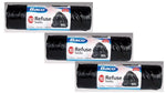 Baco DRAW Tie Sacks 90L Heavy Duty Black-10 Bags per pack Thick Strong Reliable