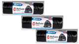 Baco DRAW Tie Sacks 90L Heavy Duty Black-10 Bags per pack Thick Strong Reliable