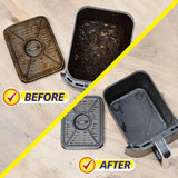 Air Fryer Cleaner Elbow Grease Degreaser Spray Lemon Bottle Clean Wipe 500ml