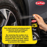 Carplan Tyre Slik Wet Look Tire Cleaner Ultimate Rubber Shine Polish 500ml