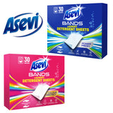 Laundry Detergent Sheets Washing Machine Dissolve Handwash Cleaning Clothes x 30