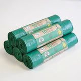GARDEN WASTE TIE HANDLE SACK BAGS EXTRA STRONG GARDEN GREEN RUBBISH BIN BAG 50L