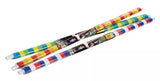 Coloured PVC Strip Blind Fly Door Curtain Indoor Flying  Screen 90cm x 2m