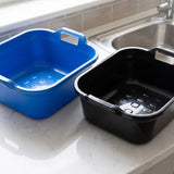 Addis Washing Up Dish Washing Bowl Large Rectangular Plastic With 2 Handles 10L