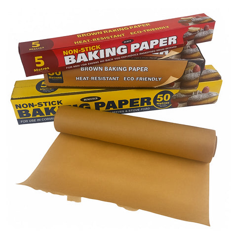 Baking Paper Parchment Paper Roll Greaseproof Premium Quality 5m - 50m