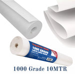 Paintable Lining Paper For Walls Plain White Backing Covering Wallpapers 12m