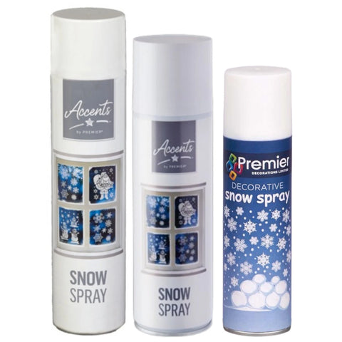Premier Snow Spray Christmas Decoration Artificial Window Festive Craft 150ml - 600ml