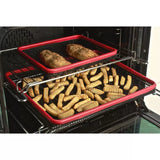 Toastabags Crispease Oven Crisper Tray Oblong Strong Crisp Allows for Air Circulation Reduce Oil Usage