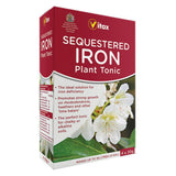 Vitax Sequestered Iron Plant Tonic Ideal Solution For Iron Deficiency 4 x 20g