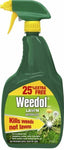 Weedol Lawn Weedkiller Kills Weed Patio Path Ready To Use 800ml Gun Spray Bottle