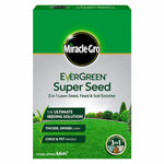 Miracle Gro Super Hard Wearing Grass Seed Front & Back Lawn Garden 33m2 1kg