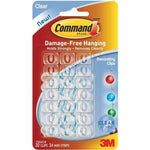 Clear Decorating Clips With Clear Strips Value Pack 40 Clips 48 Strips 17026