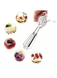 Rotary Hand Whisk Manual Mixer Beater Blender Cakes Eggs Sauces Easy Control