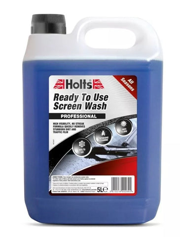 Holts SA5DRTU2 5 - 10 Litre Screen Wash Ready To Use RTU All Season Window