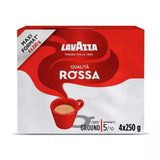 Lavazza Qualita Rossa Ground Coffee Arabica And Robusta Beans 4 - 12 x 250g