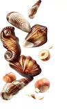 Guylian Belgian Milk Chocolate Sea Shells Creamy Hazelnut Filling Xmas 1Kg