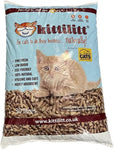 Kittilitt Premium Cat Litter Ultra Absorbent Pine Kitten Wood Pellets 20L - 30L