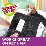 Scotch Brite 3M Lint Roller Pet Hair Clothes Fluff Dust Remover Sticky Sheets
