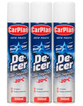 CarPlan De-Icer Car Windscreen Aerosol Spray Winter Treatment Ice Melt 300ml