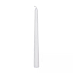 Price's Unwrapped Tapered Dinner Candles 50 Pack 8 Hours Burn Red, Ivory, White