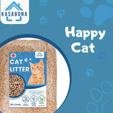 Wood Based Absorbent Cat Litter Animal Comfort Odour Eco-Friendly Wood Pellets 20L - 30L