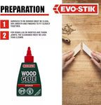 Evo Stik Interior Wood Adhesive Glue Extra Strong Fast Set Clear Bond Inside