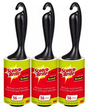 Scotch Brite 3M Lint Roller Pet Hair Clothes Fluff Dust Remover Sticky Sheets